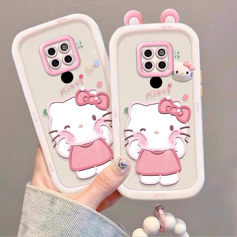 泡芙kt猫华为nova5Z壳SPN-AL00情侣全包防摔软男女可爱套外壳