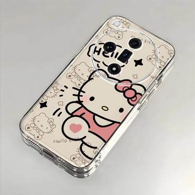 OPPO Findx8手机壳Find x5款x6全包x7新x8防摔X2潮软硅胶薄男女OPPO Find x3可爱pro +套KT猫高级X9