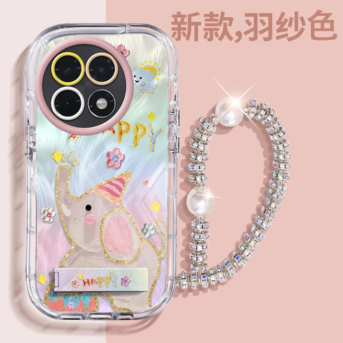 赵露思同款一加Ace5Pro壳透明PKR110全包防摔薄女可爱套外壳