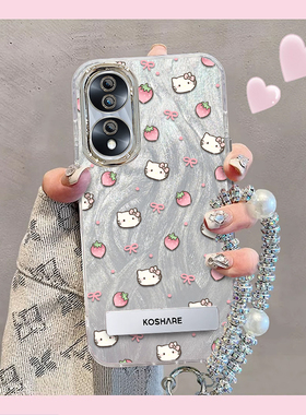 羽纱kt猫荣耀70手机壳FNE-AN00情侣全包防摔软高级男女可爱套外壳