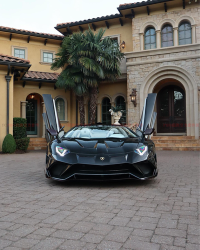 兰博基尼Aventador大牛LP700改装升级SVR-Duke全碳材质包围套件