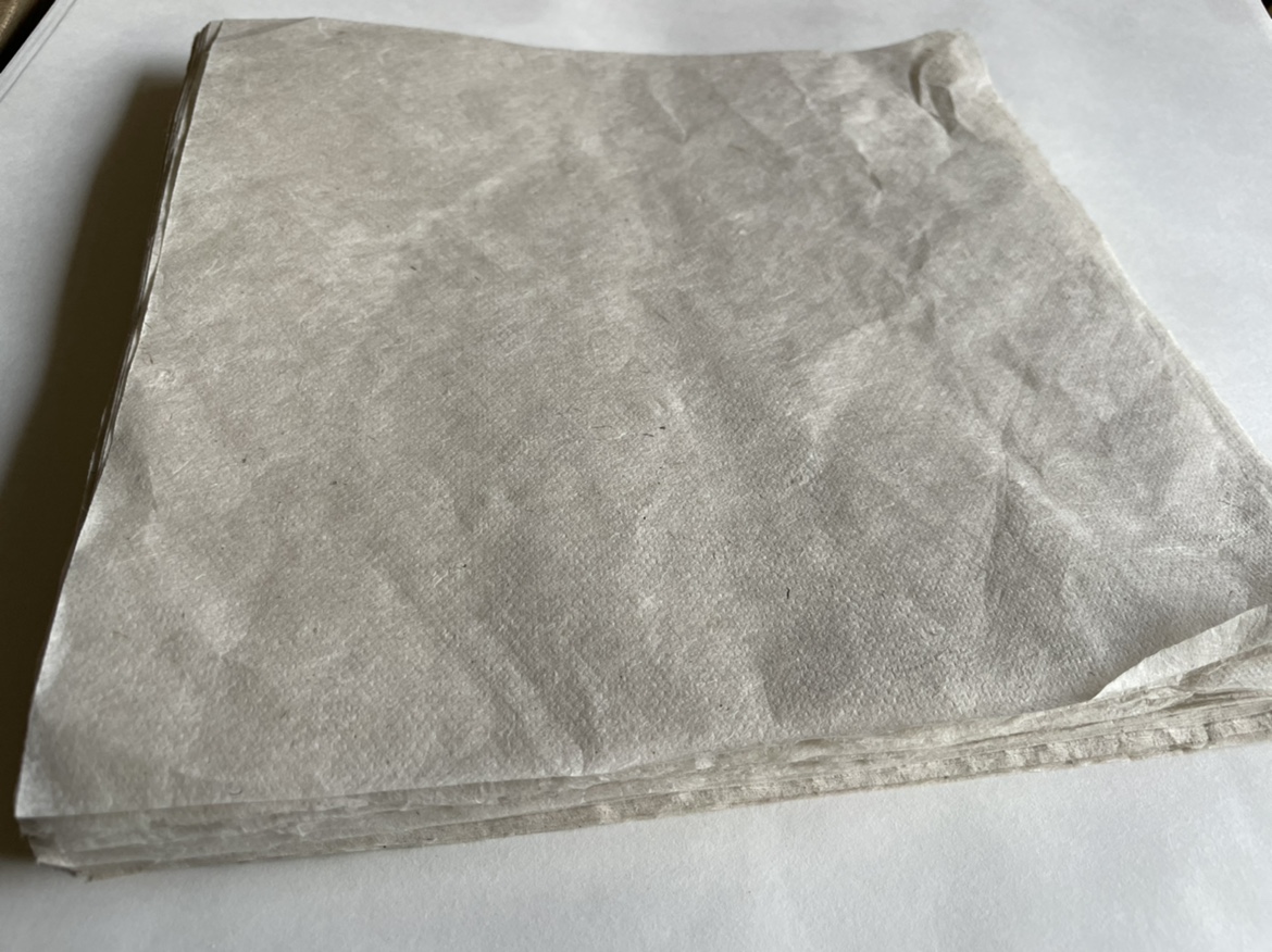 100克饼茶包装纸25乘25cm100张傣族手工棉纸