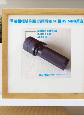 军迷相框装饰画 扔翔 阿咖74 批BS MINI 箫音