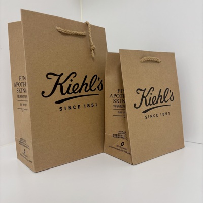 正品科颜氏礼品袋护肤品手提纸袋