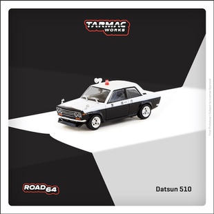 TW 1:64 Datsun 510 Police Car-Officially licensed by Nissan