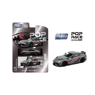 POPRACE 1:64 Darwin Pro 66G NWB Supra A90-Grey Metallic 车模