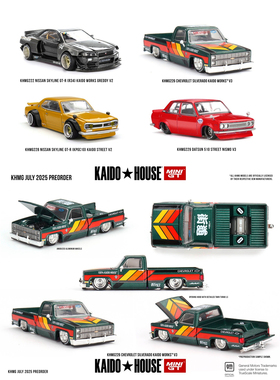 Kaido House + MINIGT Chevrolet Silverado KAIDO WORKS V3 车模