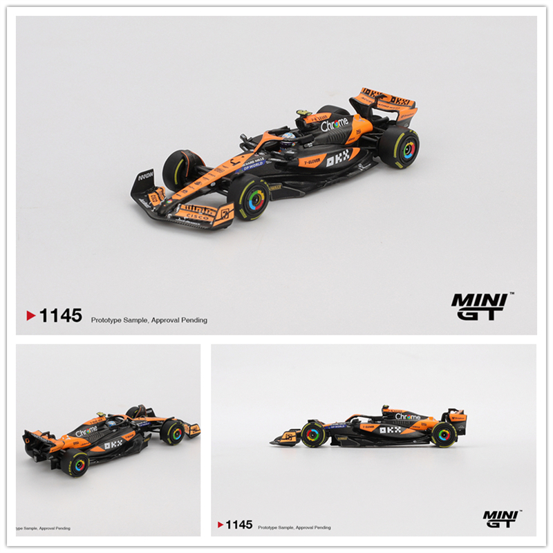【预售】MINIGT 1:64 迈凯伦McLaren MCL38 #4 Lando Norris 2024