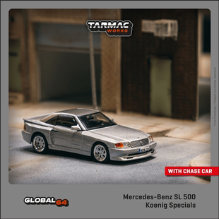 Tarmac Works 1:64 Mercedes-Benz SL500 Koenig Specials Silver
