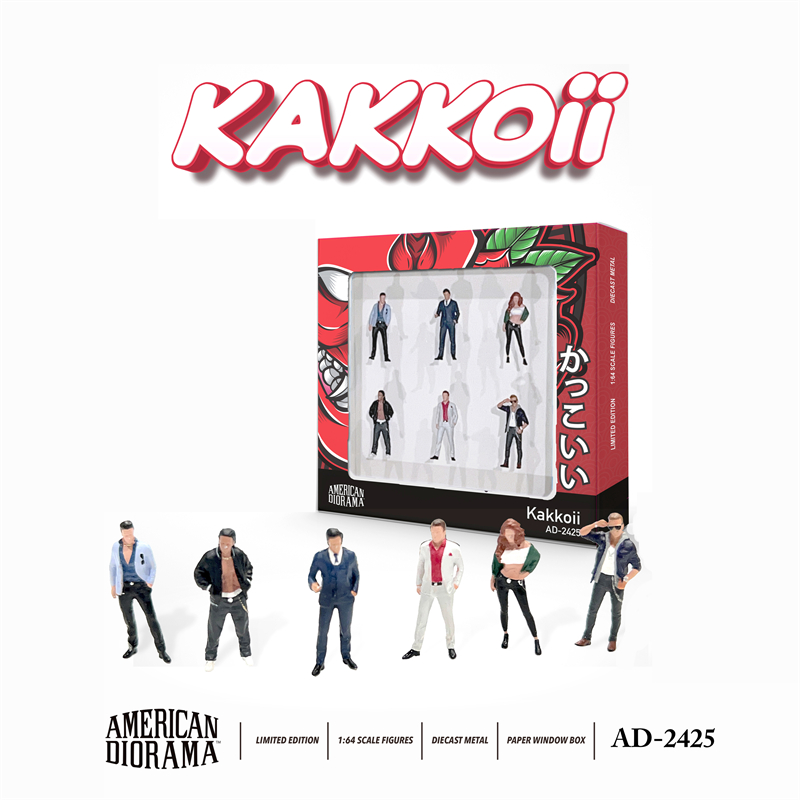 American Diorama 1:64 Figures set - Kakkoii 合金