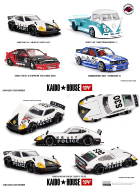 Kaido House + MINIGT Nissan Fairlady Z Kaido GT Police 车模
