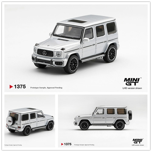 【预售】MINIGT 1:64 梅赛德斯 Mercedes-AMG G 63 金属银 车模