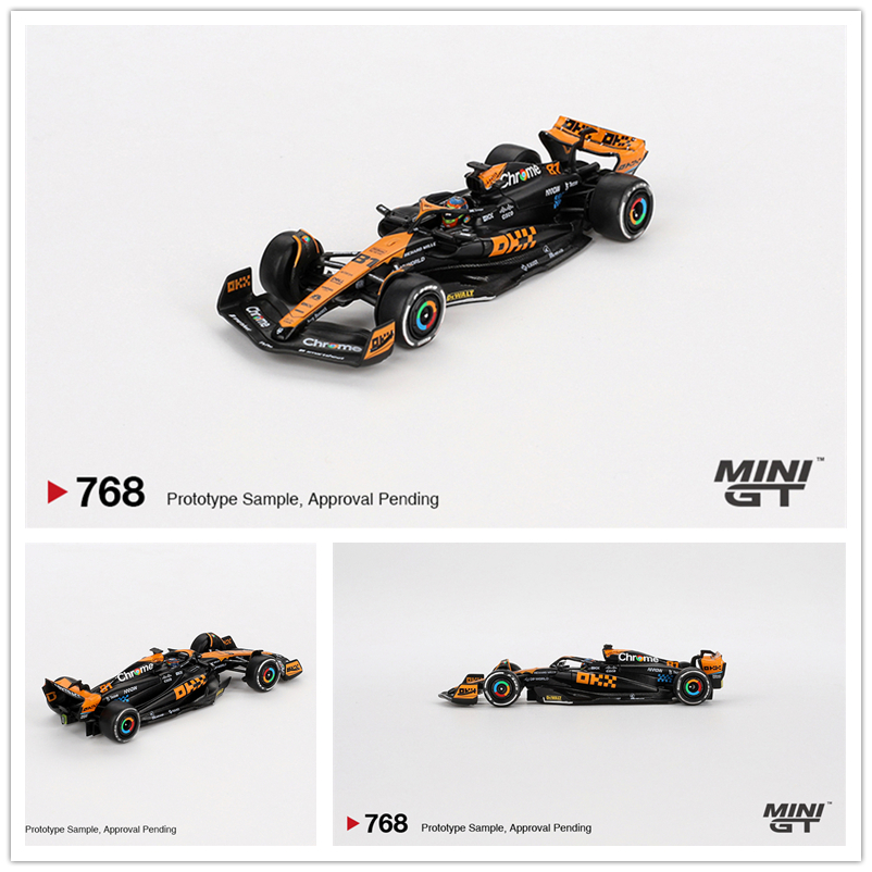 MINIGT 1:64 McLaren MCL60 #81 Oscar Piastri 2023 F1 合金车模