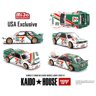 Kaido House+MINIGT 217号 宝马 BMW M3 LARRY CHEN V1 美国独家