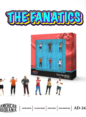 American Diorama 1:64 Figure - The Fanatics 合金 人偶