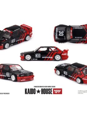 【预售】Kaido House + MINIGT 宝马 BMW M3 Kaido Works ADVAN