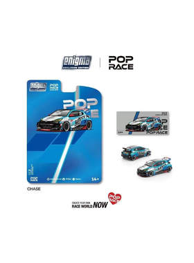 POPRACE 1:64 PANDEM GR YARIS - AUTO FINESSE 仿真合金汽车模型