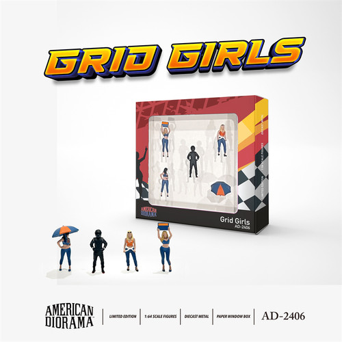 AmericanDioramaGridGirls人偶