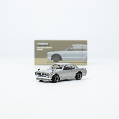 TW 1:64 日产 Nissan Skyline 2000 GT-R (KPGC10) Silver 銀色