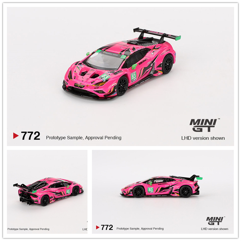 MINIGT兰博基尼飓风GT3EVO2车模