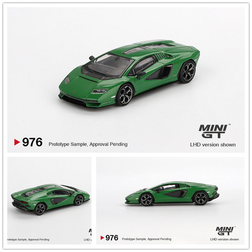MINIGT 1:64 Lamborghini Countach LPI 800-4 Verde Medio 车模