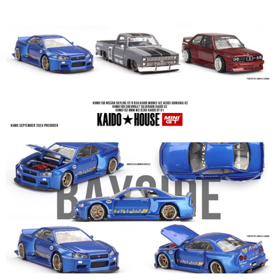 MINIGTNissanGT-R(R34)车模