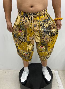 短裤大裤衩哈伦裤宽松