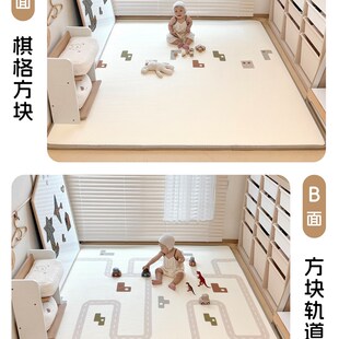 宝宝爬爬垫婴儿加厚防摔家用ixpe爬行垫无毒无味儿童泡沫拼接地垫