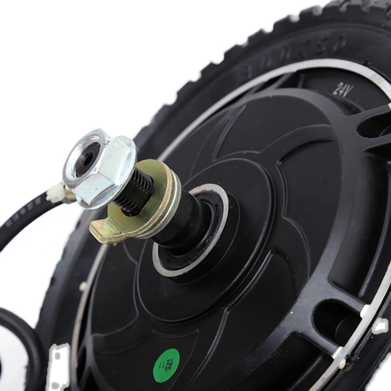 8寸无刷小海豚皮带改装轮毂电机带实心胎