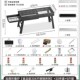 烧烤炉子烧烤架小型家用户外烤肉炉折叠便携304不锈钢商用木炭