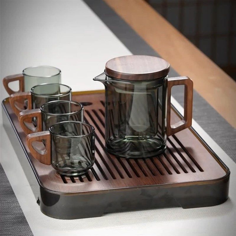 全度玻璃茶壶泡茶器家用耐高温高硼硅单壶带过滤花茶壶办公室茶具,餐饮具,茶壶,淘宝优惠券,粉丝福利购,淘宝优惠卷