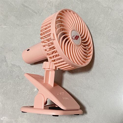 共田F15F25夹子摇头双电池风扇F10迷你静音充电BB车宿舍随身便携