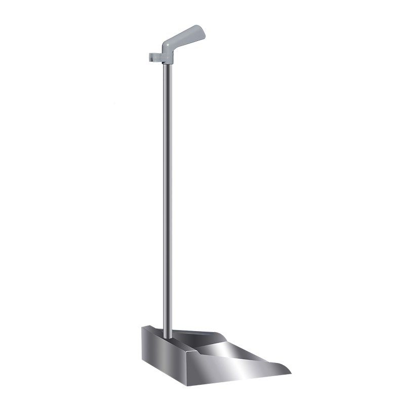 特加厚一体304不锈钢簸箕家用扫地庭院耐用垃圾铲新品包邮