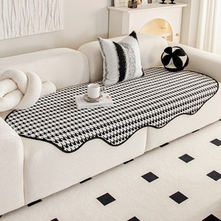 通用不规则坐垫高档防滑皮沙发套罩2024新款 异形沙发垫四季 盖布巾