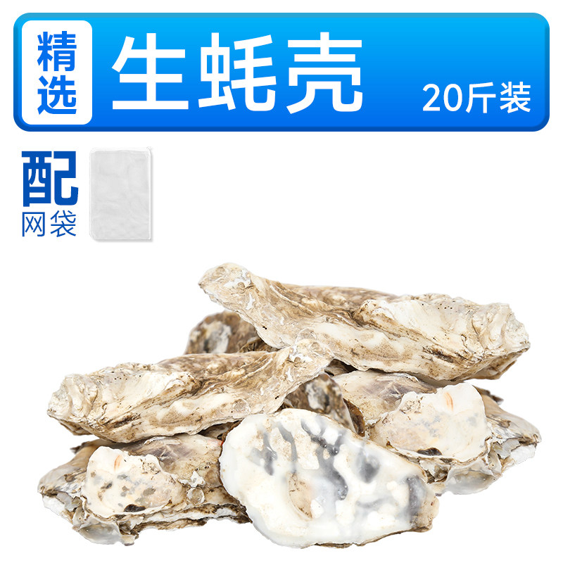生蚝壳滤材锦鲤鱼池过滤材料牡蛎壳海蛎壳生化仓过滤仓专用滤材