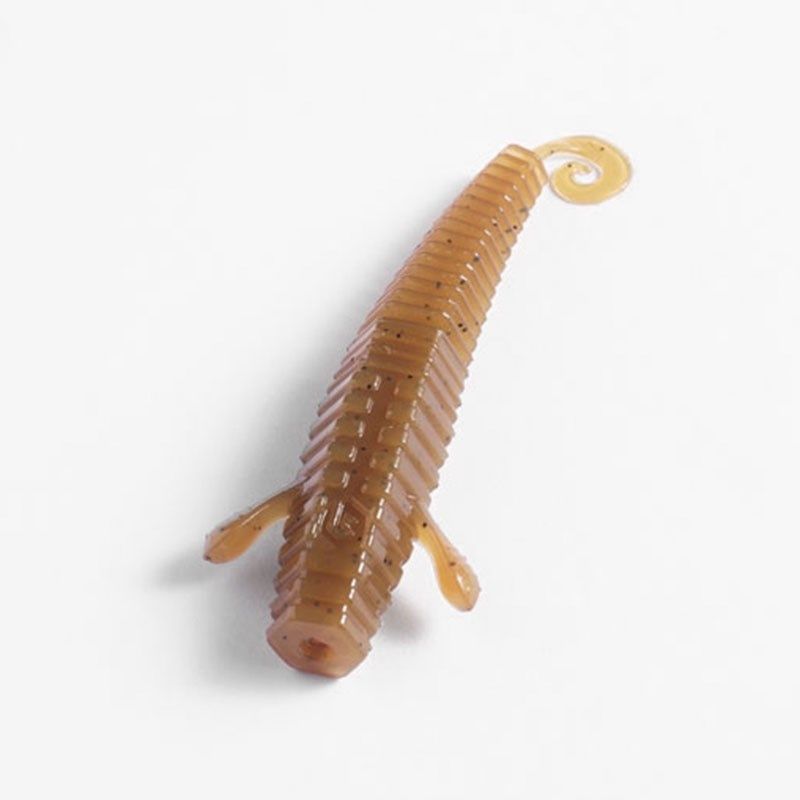 言饵老吴路亚棒棒虾黑坑鲈鱼鳜鱼内德浮水虾棒棒虫虾型耐用软饵