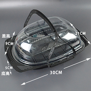 烤鸭打包盒外卖专用烧鸡整只包装盒礼盒透气孔商用一次性烧鹅餐盒