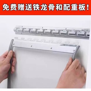 门帘子四季通用餐饮超市门口挡风空调帘磁吸pvc塑料透明软皮门帘