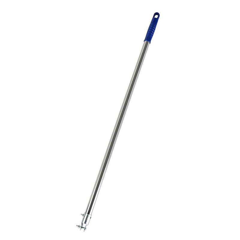 加厚不锈钢拖把杆螺纹式推尘杆