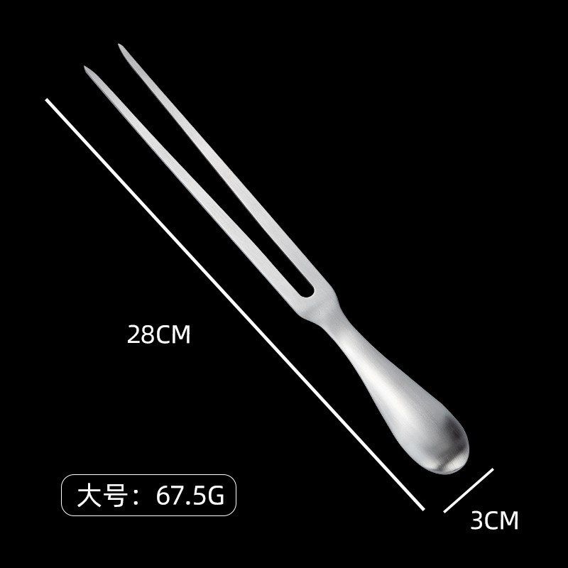 304不锈钢烧烤叉烤肉叉肉叉子家用煮肉捞肉烤羊排二齿叉大分肉叉,户外/登山/野营/旅行用品,烧烤叉,淘宝优惠券,粉丝福利购,淘宝优惠卷