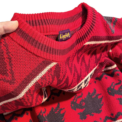 李宁无帽套头编织衫男冬