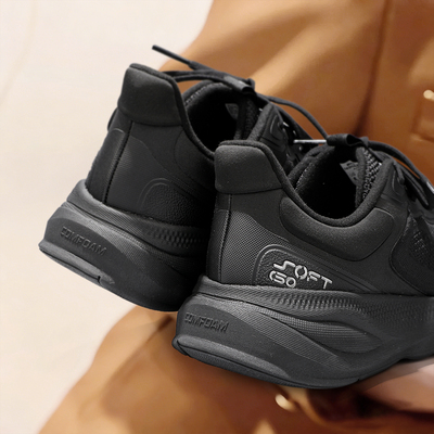 李宁休闲鞋男2026春季新款SOFT GO 2 V4轻质回弹运动鞋舒适男鞋