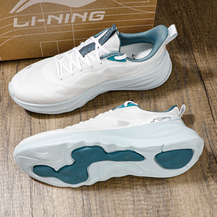 舒适网面透气运动鞋 李宁Soft 新款 2025夏季 男AGLV091 go2代休闲鞋