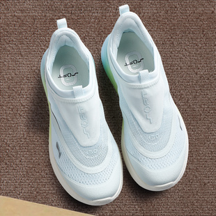 一脚蹬轻便透气女鞋 李宁运动休闲鞋 2025新款 GO2女鞋 AGLV006 SOFT
