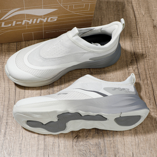 GO2代一脚蹬休闲鞋 舒适运动鞋 男鞋 新款 AGLV005 2025夏季 李宁SOFT