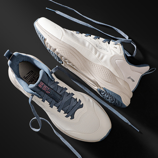 李宁流云跑步鞋男款2025春季新款休闲轻便耐磨运动慢跑鞋AGLU089