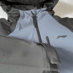 李宁男子外套2025冬季正品休闲潮流加绒三合一运动风衣AWBU009