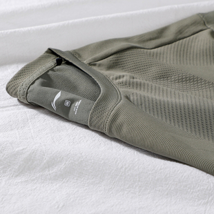 李宁冰丝网眼短袖男2025夏季新款健身运动T恤冰感速干半袖ATSV075