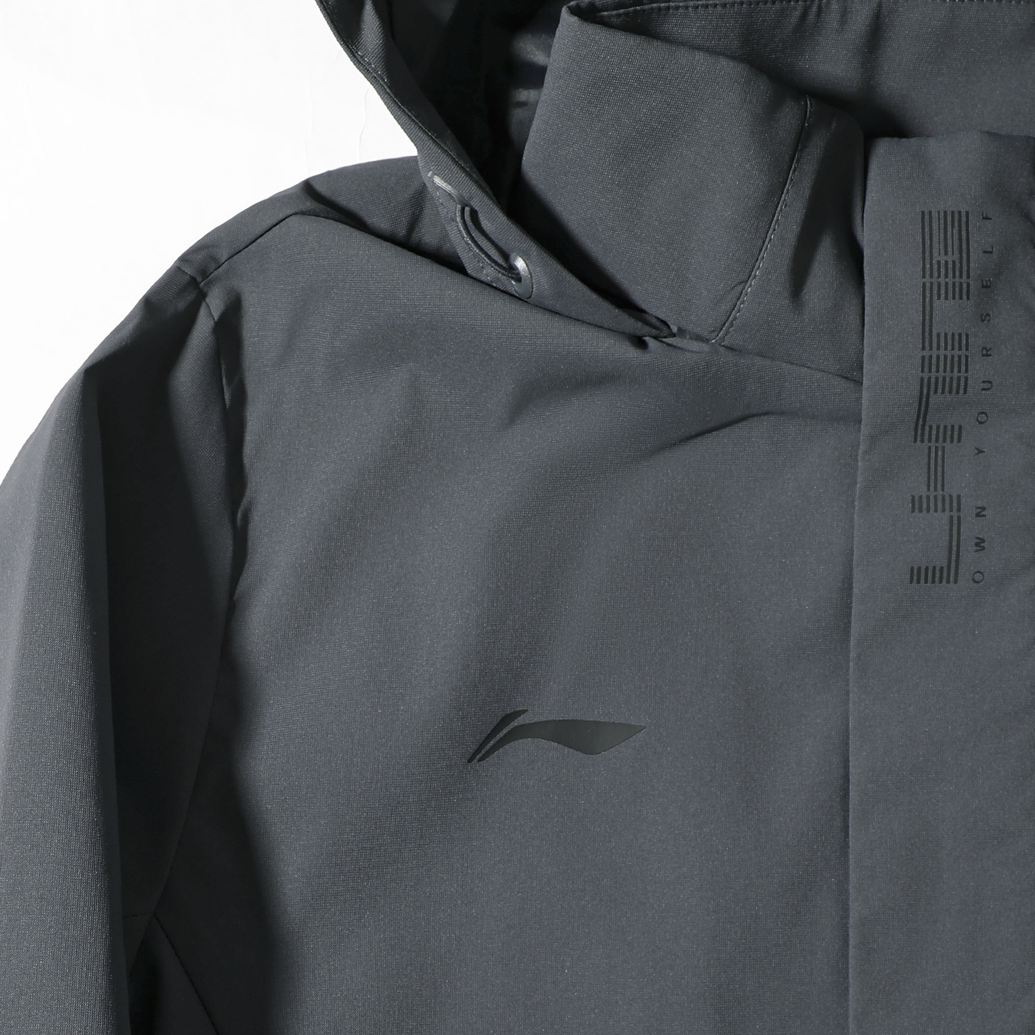 李宁连帽外套男女同款2025秋季新款户外登山防风防水宽松运动风衣