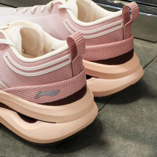 李宁惊鸿系列跑鞋女子2025夏季新款超轻网面透气跑步鞋ARHV002